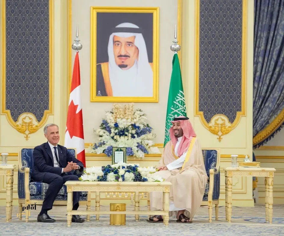 سمو ولي العهد يستقبل رئيس وزراء كندا ويعقدان جلسة مباحثات رسمية ويشهدان مراسم تبادل عدد من مذكرات التفاهم الثنائية