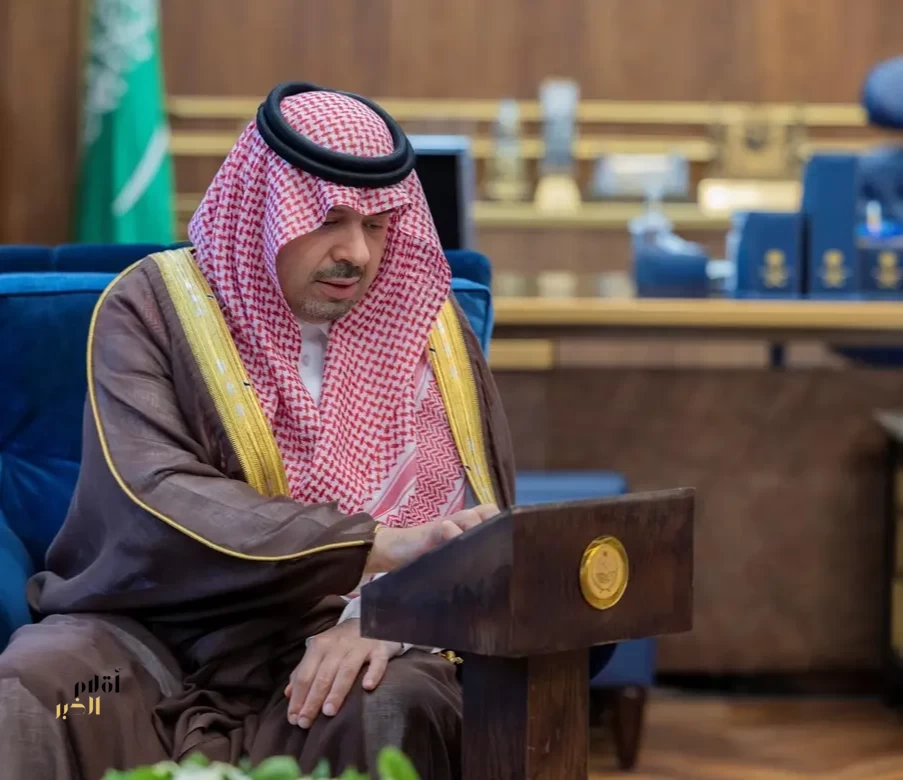 أمير منطقة الحدود الشمالية يضع حجر الأساس لمشروع مصنع اللقاحات البكتيرية البيطرية