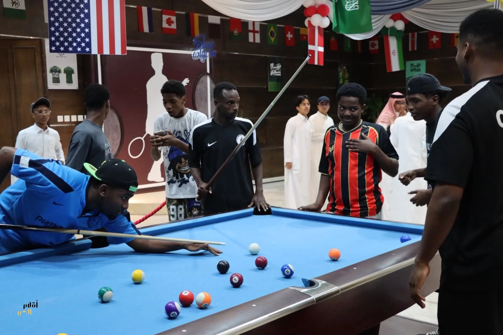 المركز الحضاري في رأس تنورة يستقطب 1550 زائر لمشاهدة نهائي كأس العالم 2026