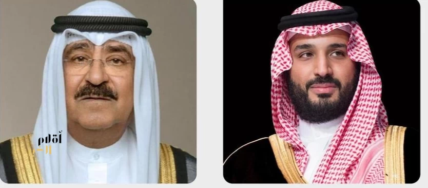 سمو ولي العهد يجري اتصالًا هاتفيًا بسمو أمير دولة الكويت