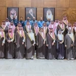أمير المنطقة الشرقية يستقبل منسوبي فرع وزارة الطاقة بالمنطقة