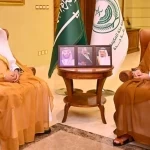 الأمير سعود بن جلوي يستقبل مدير فرع هيئة الهلال الأحمر السعودي بجدة