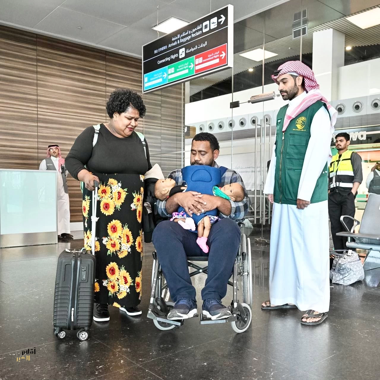 إنفاذًا لتوجيهات خادم الحرمين الشريفين وسمو ولي العهد.. وصول التوأم الملتصق الفيجي "جيسيبيل وديسيسيا"إلى الرياض