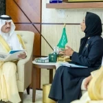 أمير الشرقية يستقبل الأمين العام لمجلس المنطقة الشرقية للمسؤولية الاجتماعية "أبصر"