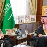 أمير منطقة المدينة المنورة يستقبل رئيس مجلس إدارة شركة سابك