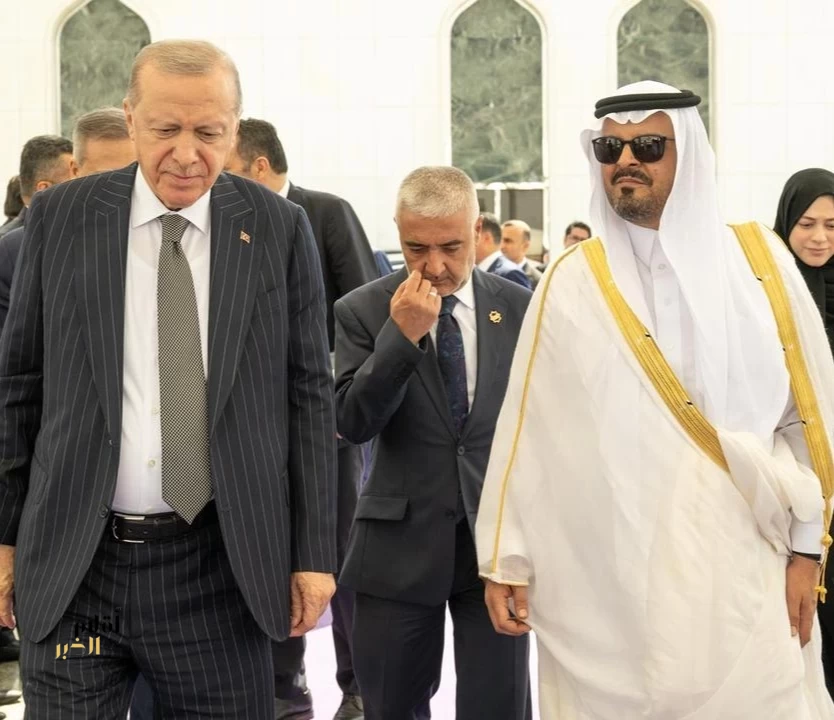 رئيس جمهورية تركيا يغادر جدة