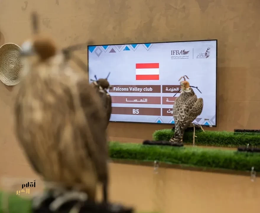 صقار نمساوي: المزاد الدولي لمزارع إنتاج الصقور يعزز ثقة المزارع الأوروبية