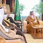 نائب أمير جازان يستقبل أعضاء مجلس المنطقة المعينين حديثًا