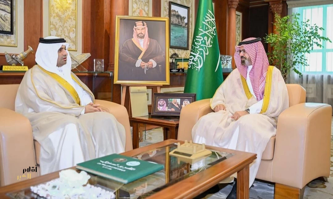 نائب أمير جازان يستقبل مدير إدارة المجاهدين بالمنطقة
