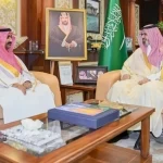 نائب أمير جازان يستقبل مدير فرع صندوق تنمية الموارد البشرية بالمنطقة
