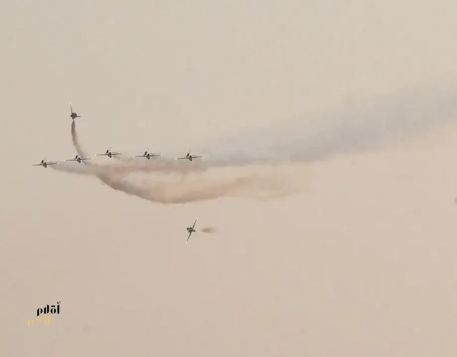 جدة تشهد عروضًا جوية احتفاءً باليوم الوطني السعودي