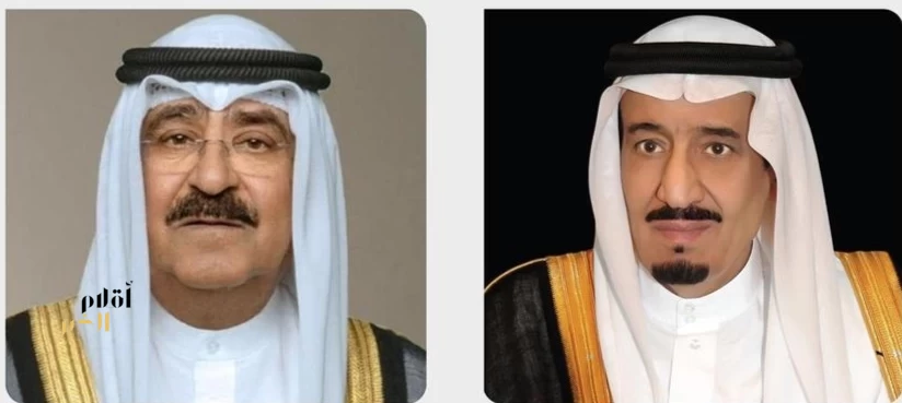 القيادة الكويتية تهنئ خادم الحرمين الشريفين بمناسبة اليوم الوطني السعودي