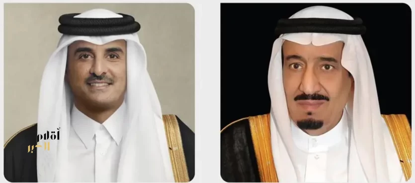 القيادة القطرية تهنئ خادم الحرمين الشريفين بمناسبة اليوم الوطني السعودي