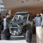 وكالة وزارة الداخلية لشؤون الأفواج الأمنية تستعرض مركبة الـ «BUGGY» في معرض الصقور والصيد 