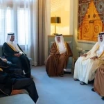 ولي عهد البحرين يستقبل سمو وزير الطاقة ووزير التجارة