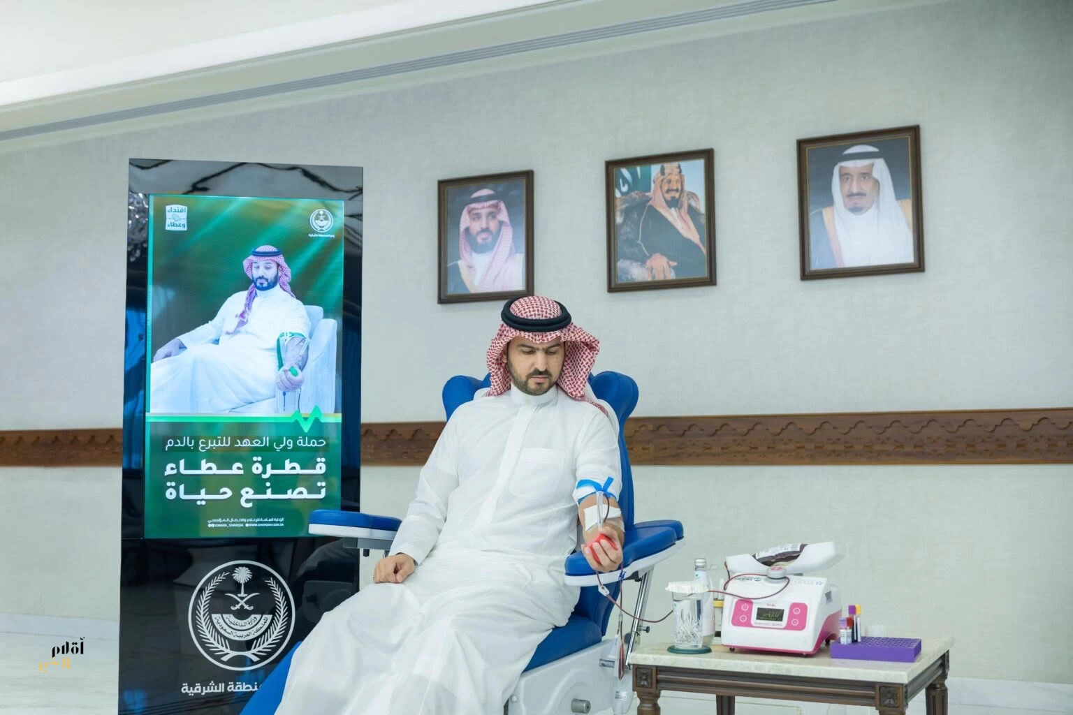سمو نائب أمير المنطقة الشرقية يشارك في الحملة الوطنية للتبرع بالدم التي أطلقها سمو ولي العهد