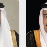 خادم الحرمين الشريفين يتلقى رسالة خطية من أمير دولة قطر