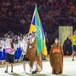 نيابة عن سمو ولي العهد.. نائب رئيس اللجنة الأولمبية والبارالمبية السعودية يشارك في افتتاح دورة الألعاب الأولمبية الرابعة للشباب "داكار 2026"