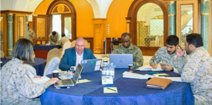 القوات المسلحة السعودية ونظيرتها الأمريكية تعقدان مؤتمر التخطيط النهائي لـتمرين «الغضب العارم 22»