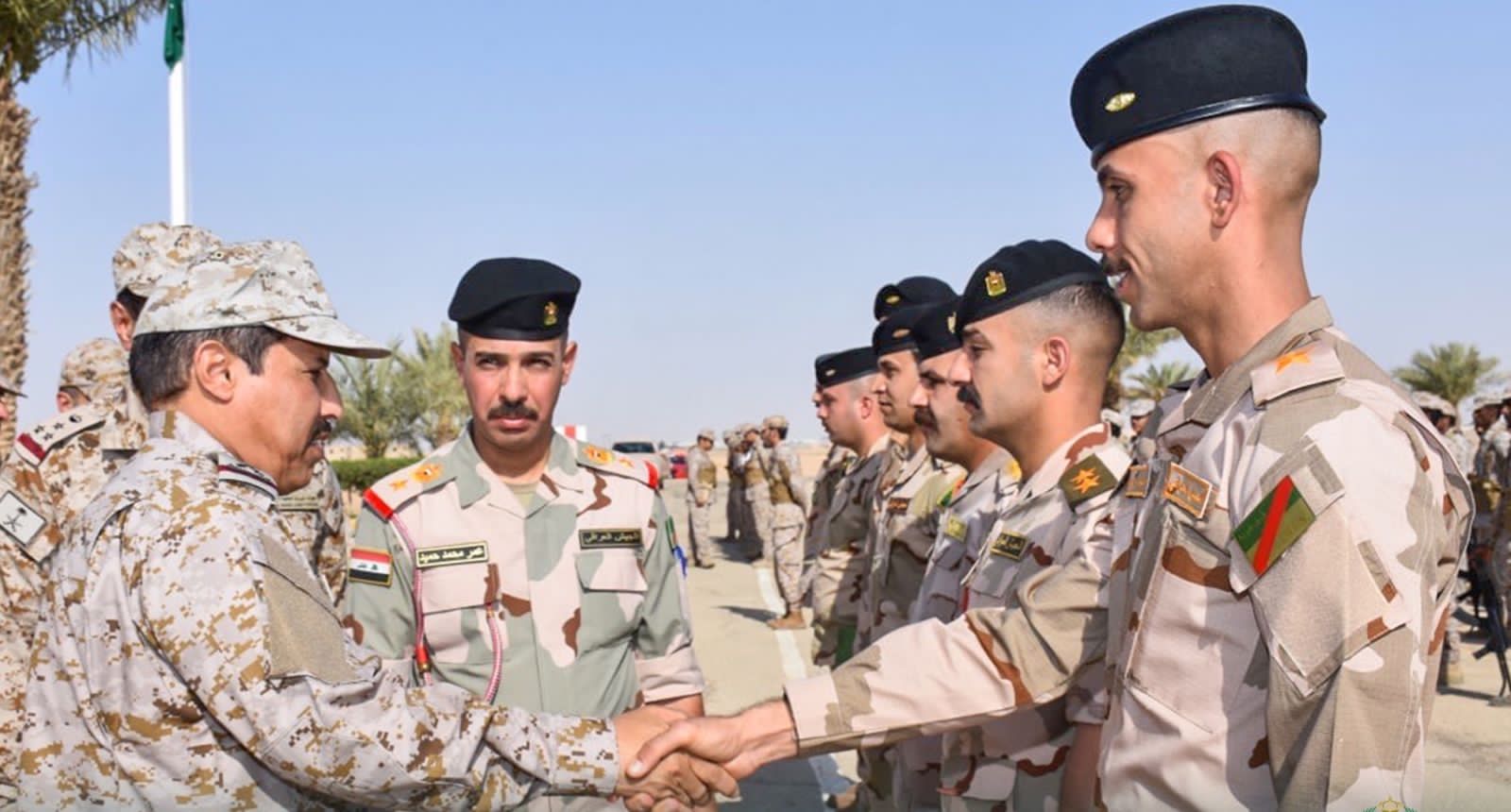 انطلاق مناورات التمرين السعودي العراقي المشترك «الأشقاء العرب» في المنطقة الشمالية