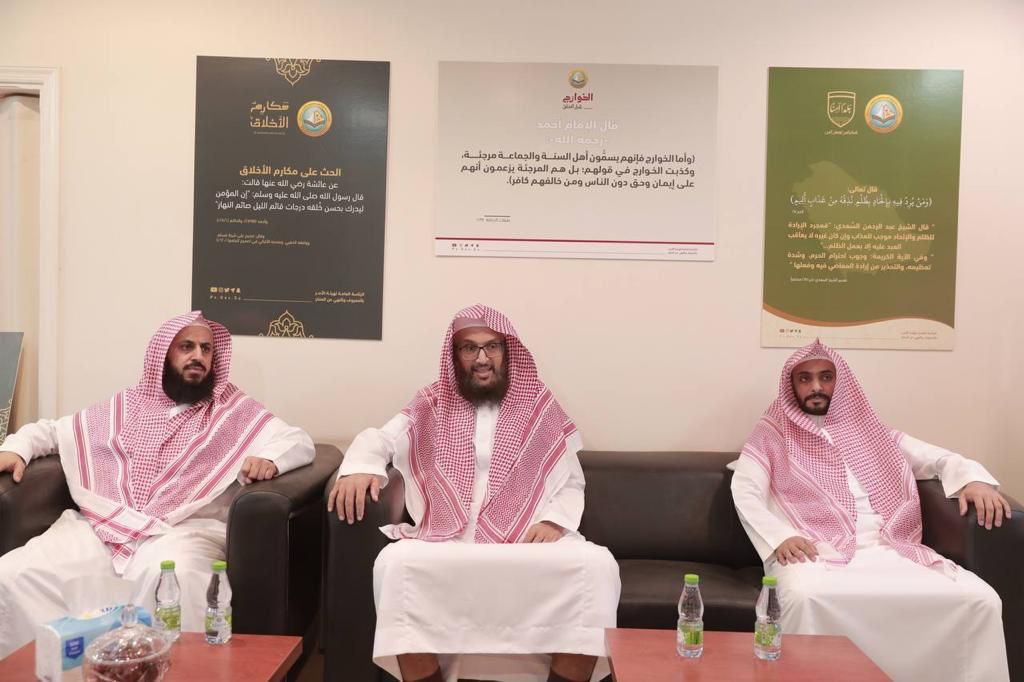 مدير عام هيئة الأمر بالمعروف بالرياض يتفقد المركز الإشرافي شمال٢