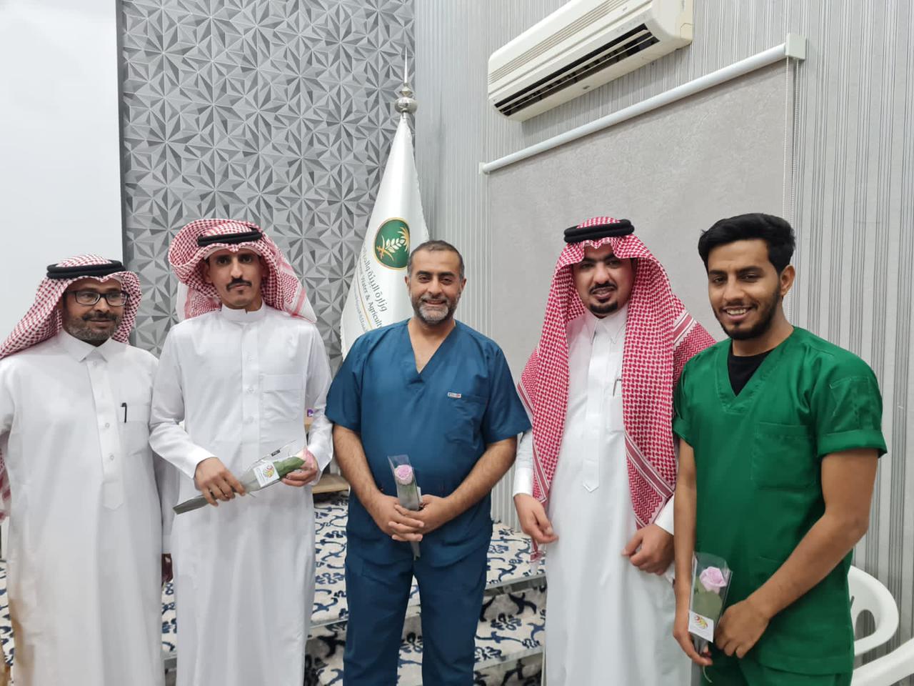 مكتب الزراعة بحفر الباطن يحتفل باليوم العالمي للطبيب الببطري