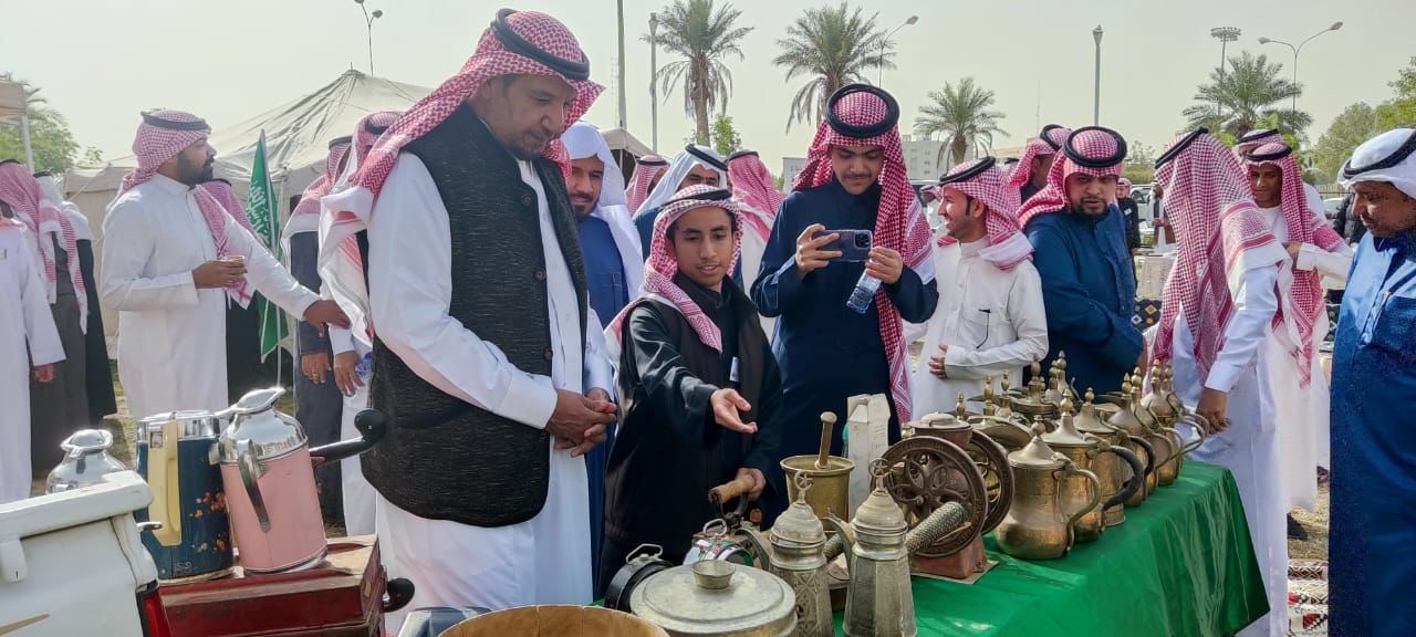 معهد العاصمة النموذجي يفعل برنامج عام القهوة السعودية