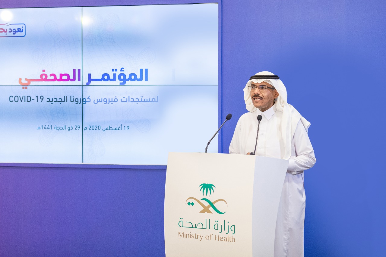 متحدث الصحة : تراجع الحالات المؤكدة  بنسبة 72 % وكذلك  الحالات الحرجة بنسبة 25 %