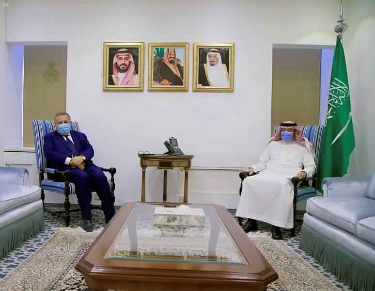 نائب وزير الخارجية يستقبل السفير المغربي لدى المملكة