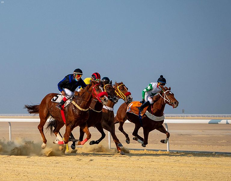  ميدان فروسية الجبيل يقيم ثاني سباقاته للموسم الحالي