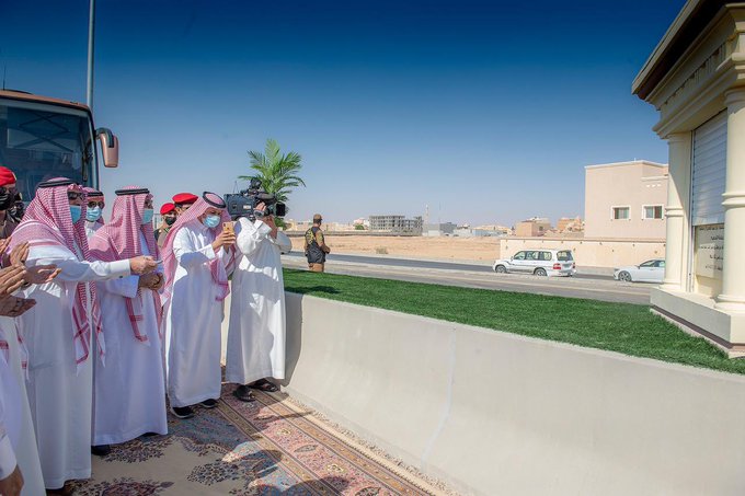 سمو أمير القصيم يفتتح الممر العلوي لطريق الملك عبدالله بن عبدالعزيز بقيمة 55 مليون ريال بمدينة بريدة