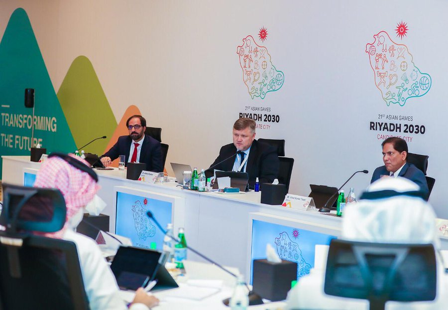 ​​​​​​​لجنة التقييم الآسيوية تتفقد استعدادات الرياض لاستضافة ألعاب 2030‏