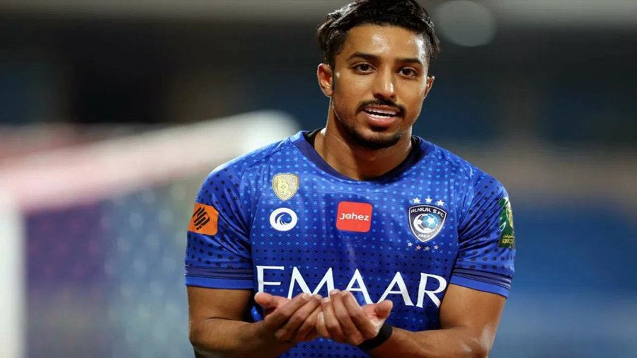 سالم الدوسري يغيب عن ديربي الرياض أمام النصر 