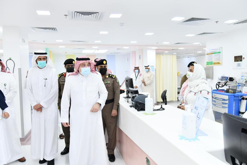 الأمير مشعل بن ماجد يُدشّن عددًا من المشاريع الصحية و التطويرية بمحافظة جدة 