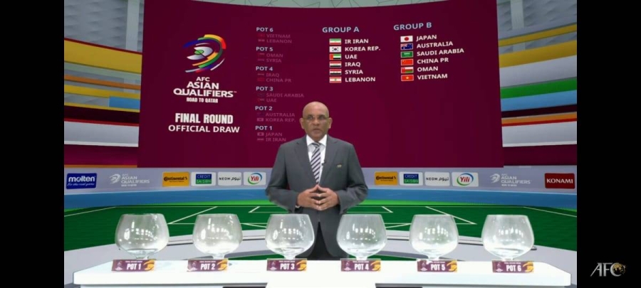 قرعة تصفيات كأس العالم 2022 تضع المنتخب السعودي الأول في المجموعة الثانية