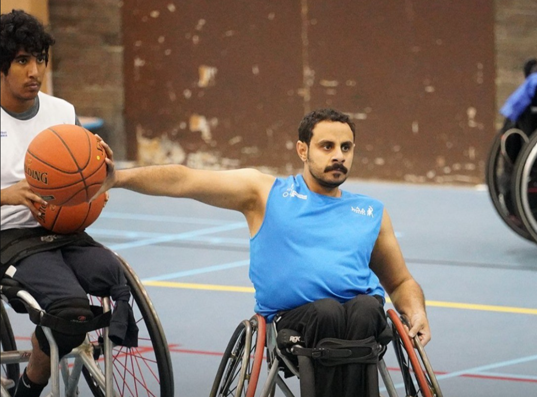 فريق "فخر" لكرة السلة على الكراسي المتحركة يواصل تدريباته في هولندا