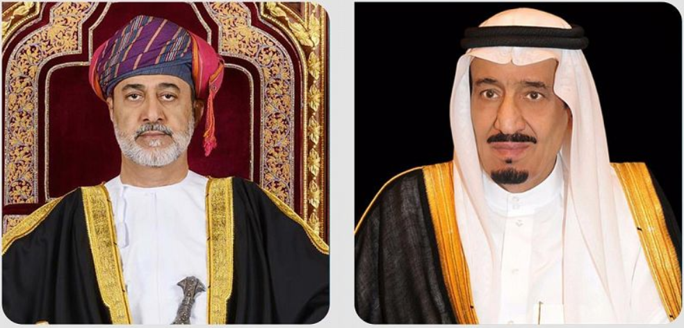 خادم الحرمين الشريفين يتلقى رسالة خطية من سلطان عُمان