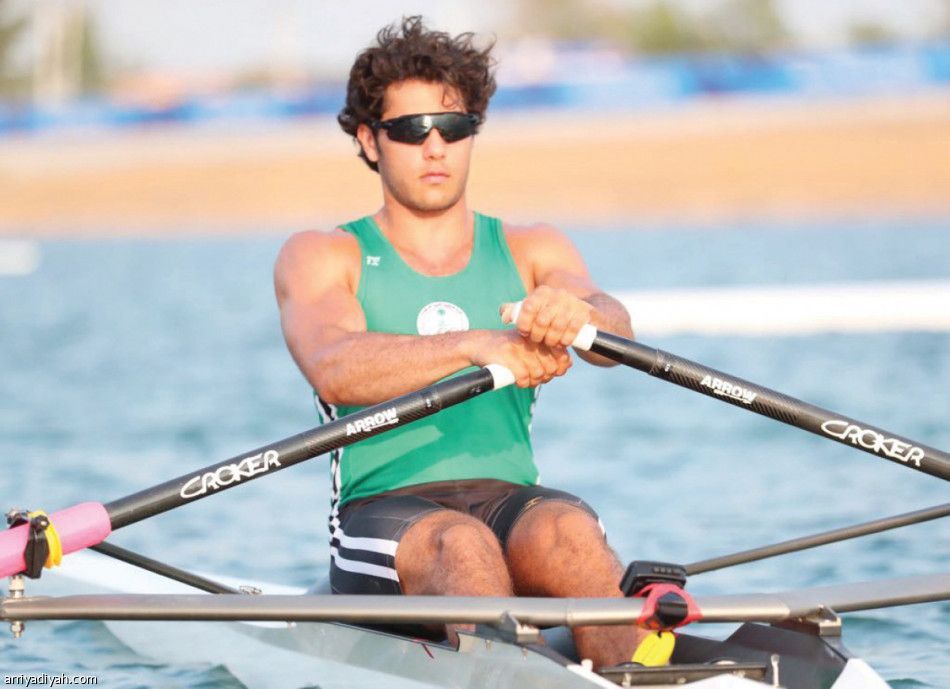 لاعب المنتخب السعودي للتجديف حسين رضا يتأهَّل إلى أولمبياد طوكيو