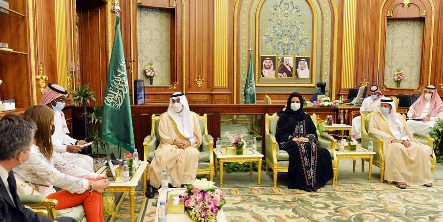 نائب رئيس مجلس الشورى يستقبل رئيسة حزب الوحدة الديموقراطية المستقلة عضو مجلس الشيوخ بجمهورية تشيلي