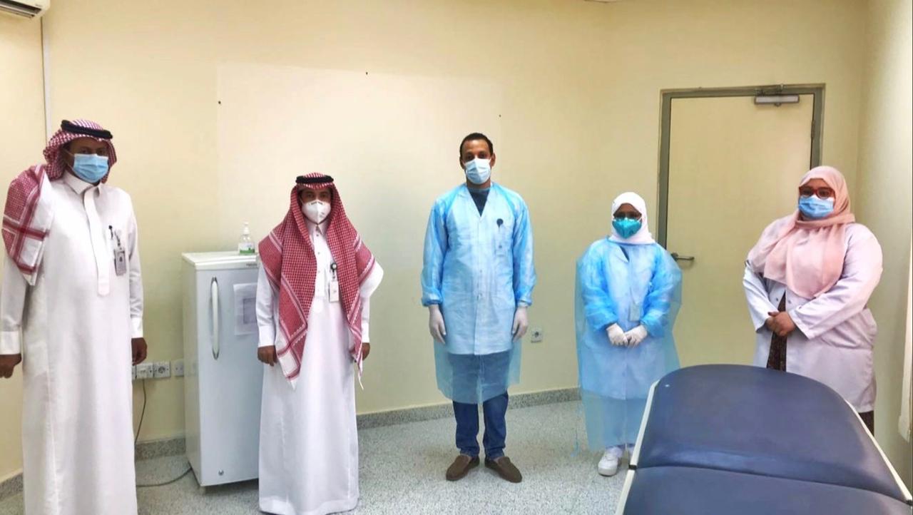 أفتتاح عيادة تطمئن بمركز صحي رويضة العرض