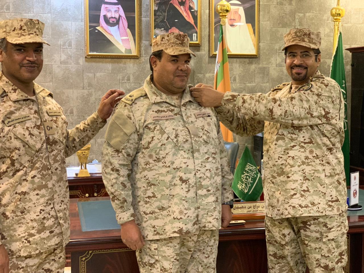 ترقية سلمان الجش لرتبة مقدم