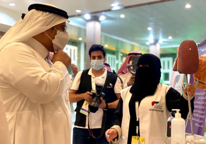كبدك تنهي معرضها التوعوي في مهرجان زيتون الجوف الدولي
