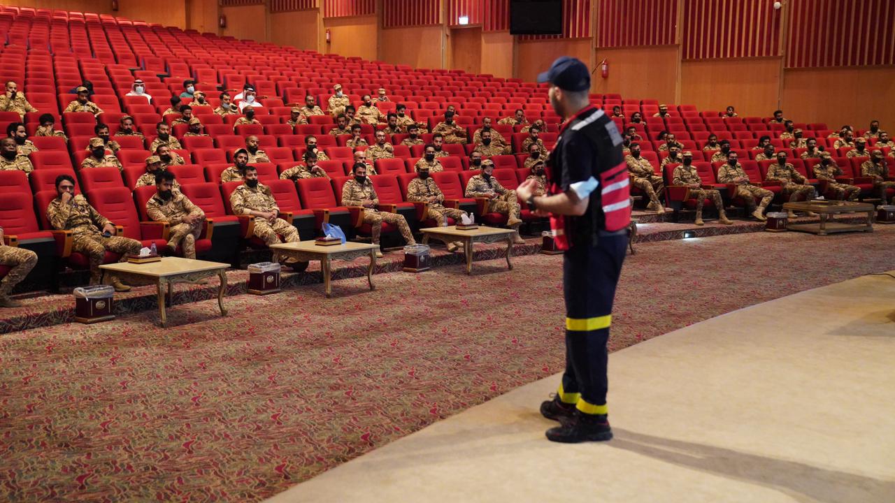 تدريب الهلال الأحمر  يؤهل ٧٨٠٠ مستفيد من الهيئة والقطاعات المشاركة بالحج