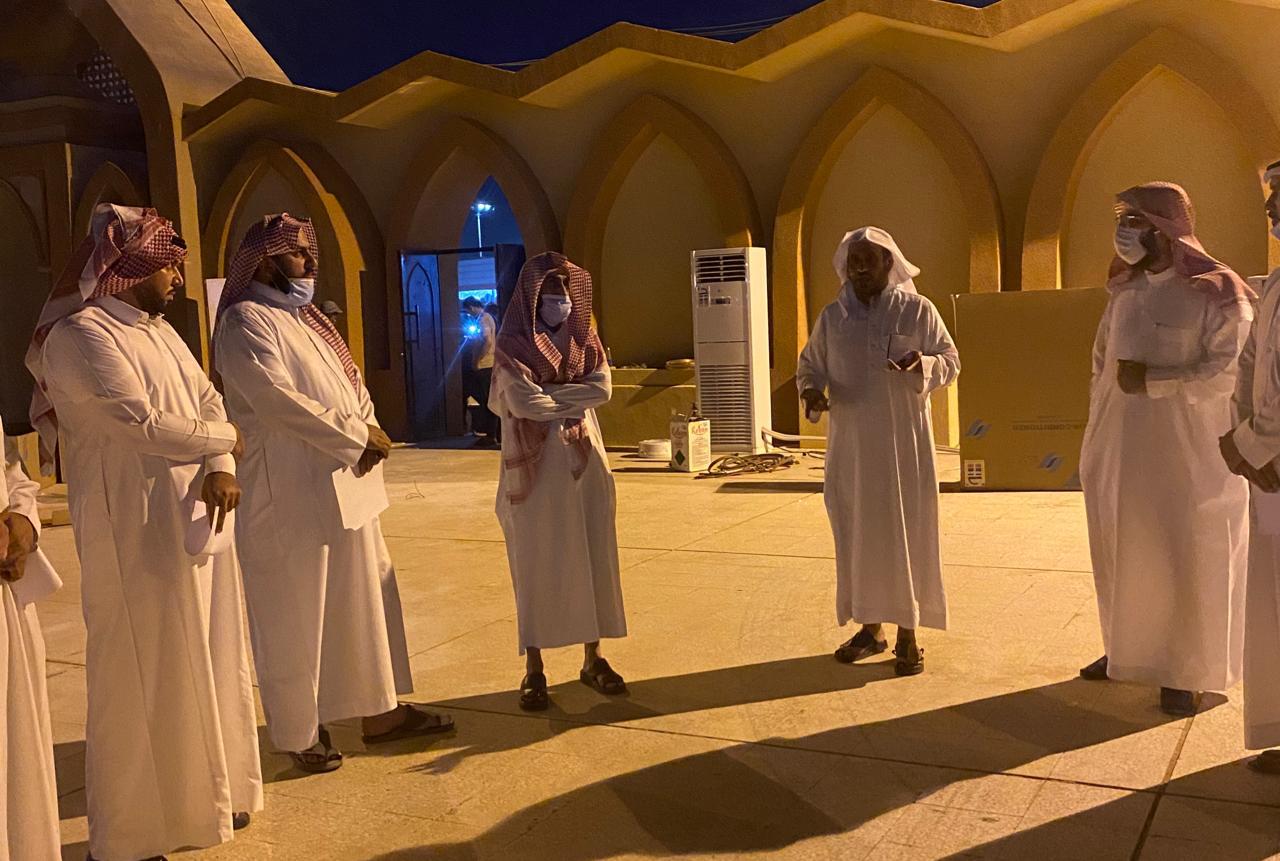 مدير الشؤون الإسلامية بالحدود الشمالية  يتفقد مصلى العيد الرئيس والجوامع والمساجد بعرعر