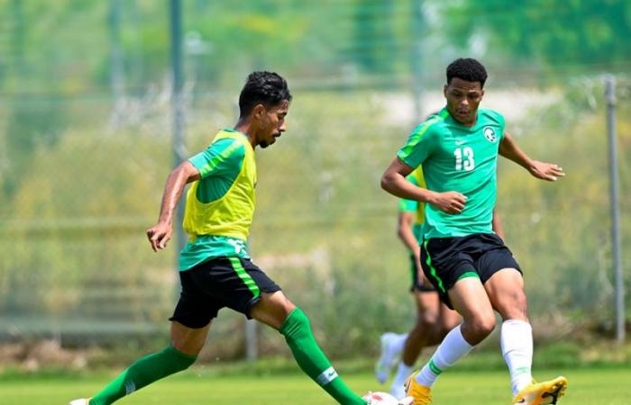 الأخضر الأولمبي يعاود تدريباته بعد تعادل المكسيك