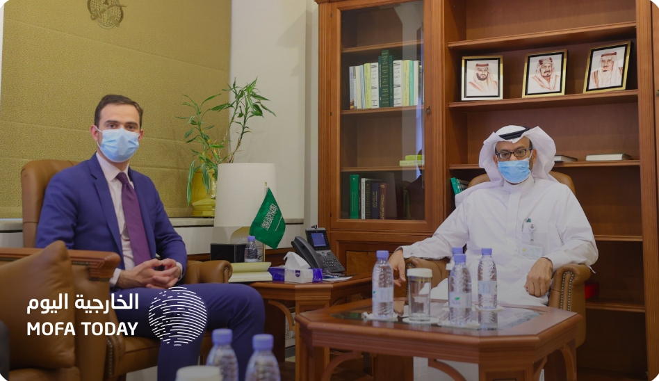 وكيل الوزارة للشؤون السياسية والاقتصادية يستقبل مدير إدارة الشرق الأوسط بوزارة الخارجية الفرنسية