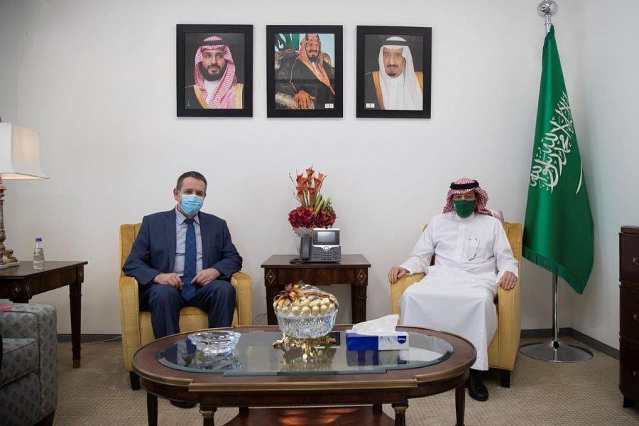 نائب وزير الخارجية يستقبل سفير روسيا الاتحادية لدى المملكة