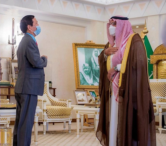 سمو أمير منطقة القصيم يستقبل سفير جمهورية فيتنام لدى المملكة
