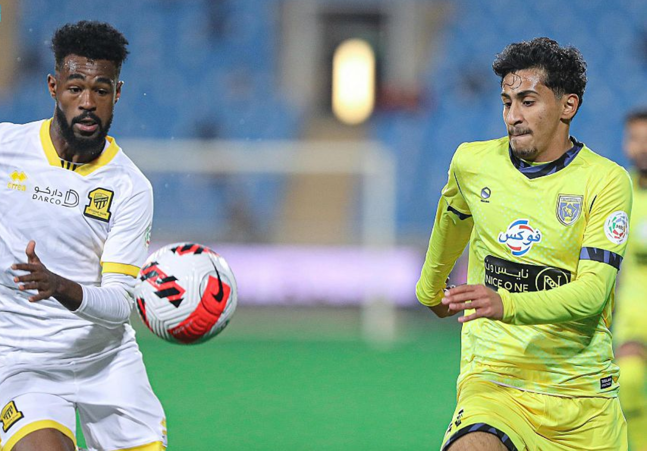 التعاون يتعادل مع الاتحاد بهدف لكل منهما