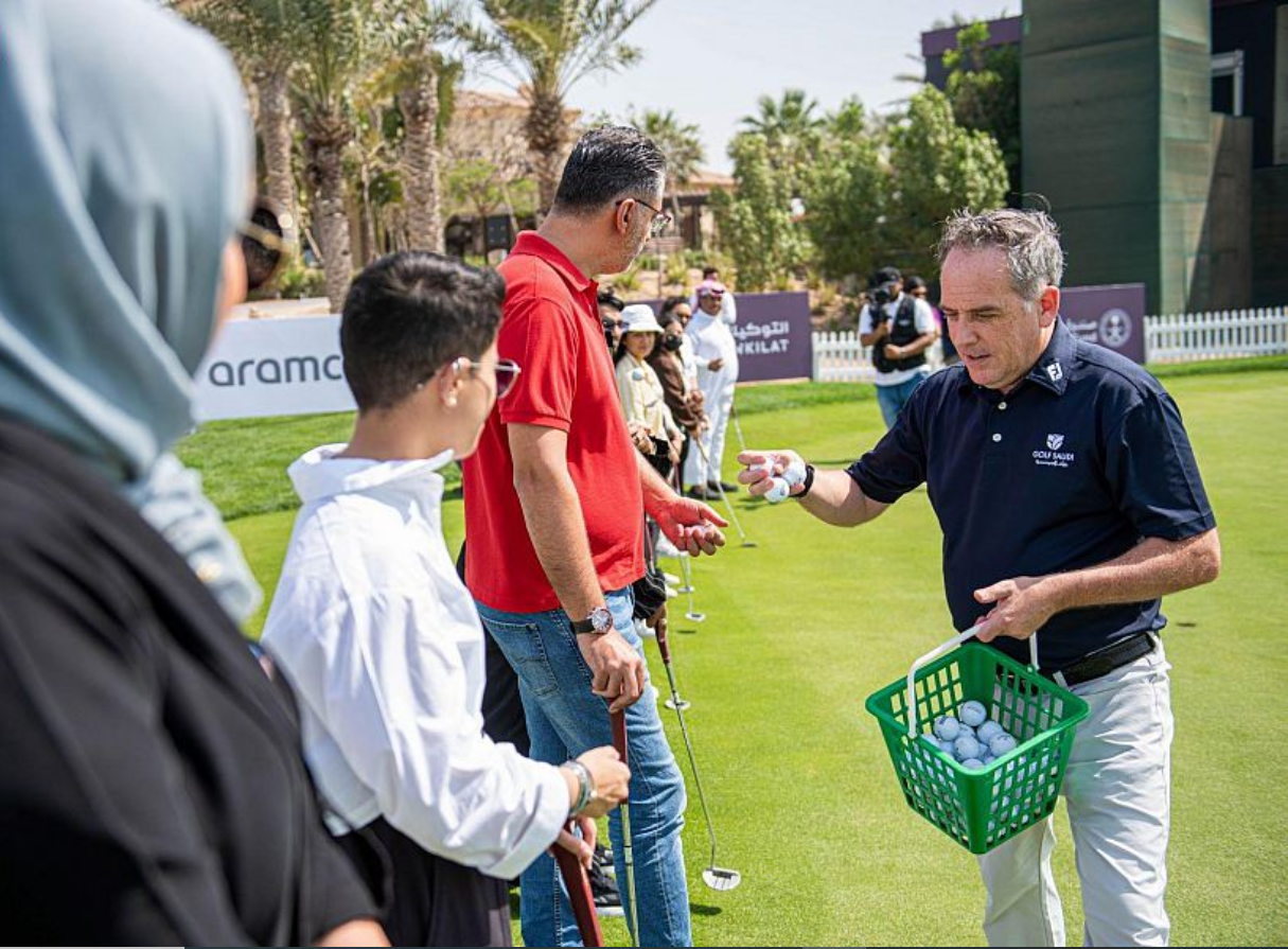 بطولة أرامكو السعودية النسائية الدولية للجولف تقيم فعالية "يوم المرأة"